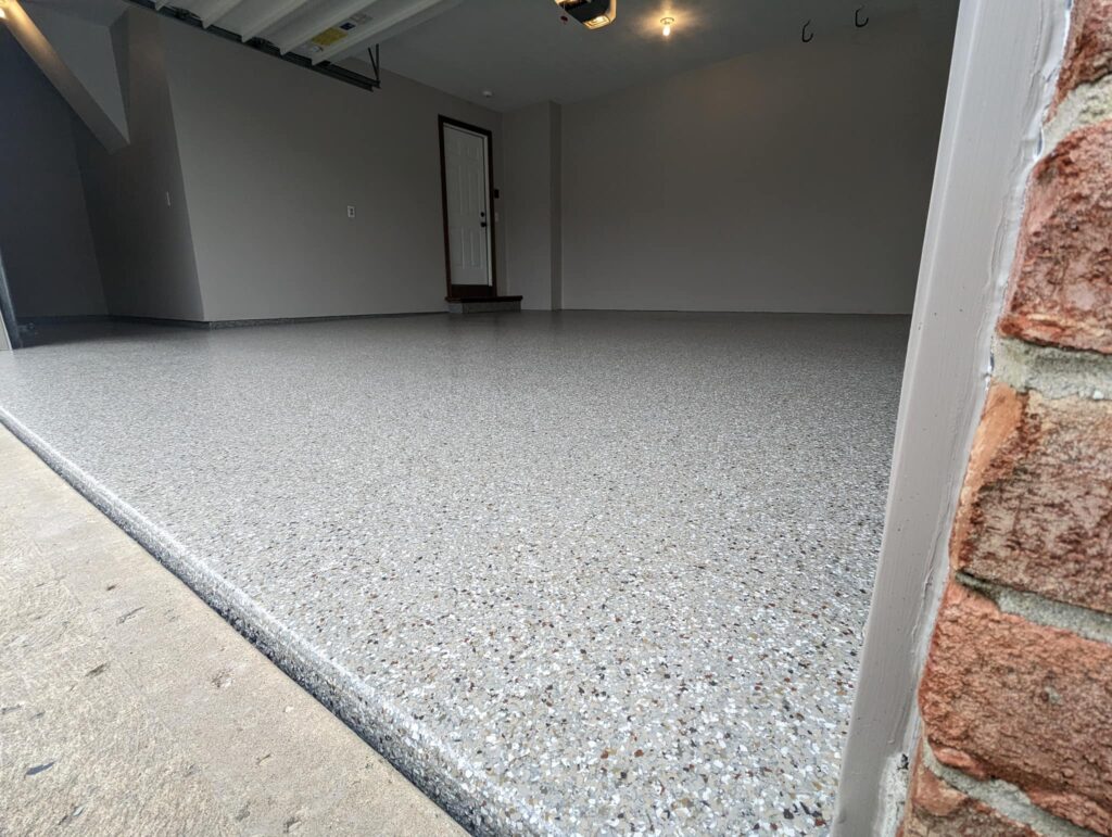 epoxy flooring garage Cincinnati Ohio