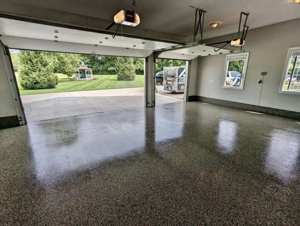 epoxy flooring for garage montgomery oh