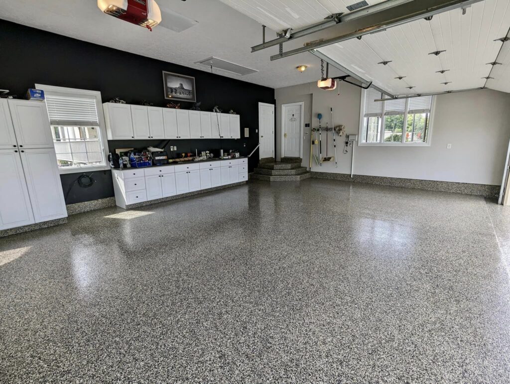 epoxy flooring garage cincinnati oh